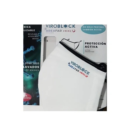 Heiq Viroblock Heiq Viroblock Hygienic Mask Reusable Protection Covid 19