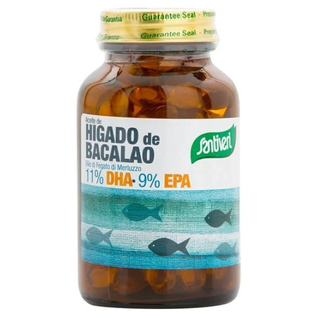 Santiveri Cod Liver Oil 120 Pearls Health Supplement