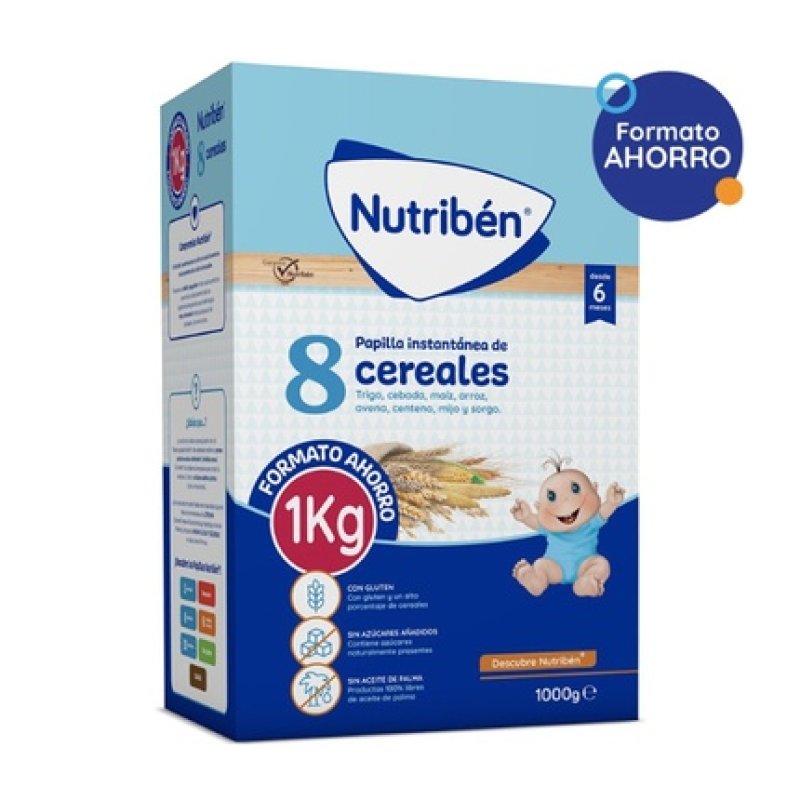 Nutriben Nutriben Porridge 8 Cereals 1 Kg