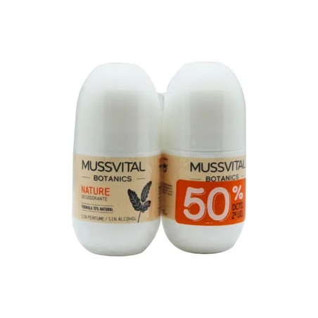 Mussvital Mussvital Botanics Deo Nature Set Of 2 Units 75ml