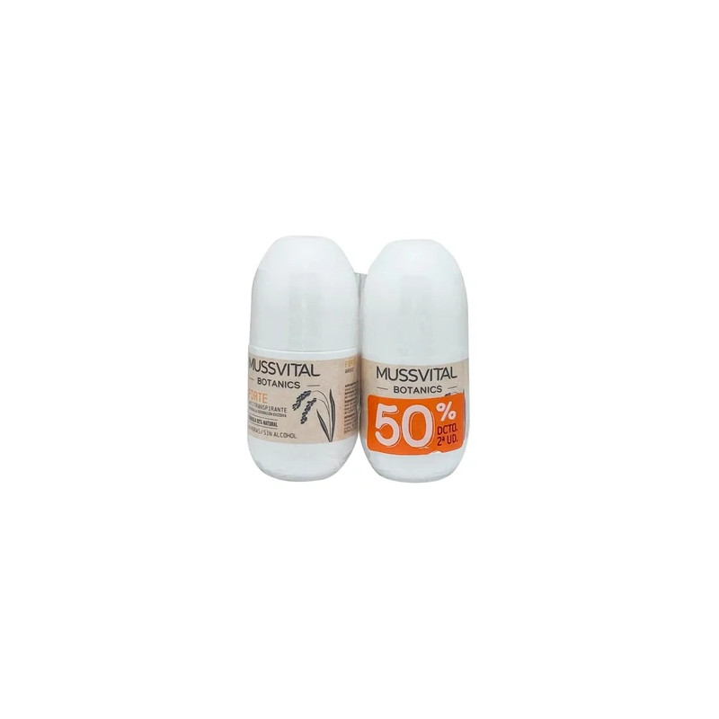 Mussvital Mussvital Botanics Deo Forte Set Of 2 Units 75ml