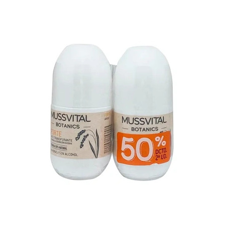 Mussvital Mussvital Botanics Deo Forte Set Of 2 Units 75ml