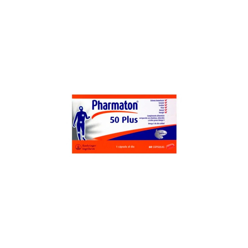 Pharmaton Pharmaton 50plus 30 Capsules