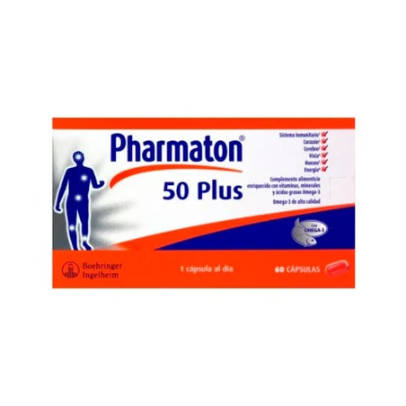 Pharmaton Pharmaton 50plus 30 Capsules