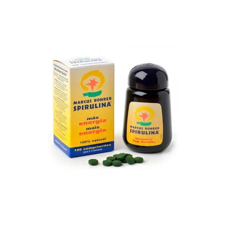 Marcus Rohrer Spirulina 180 Capsules Dietary Supplement