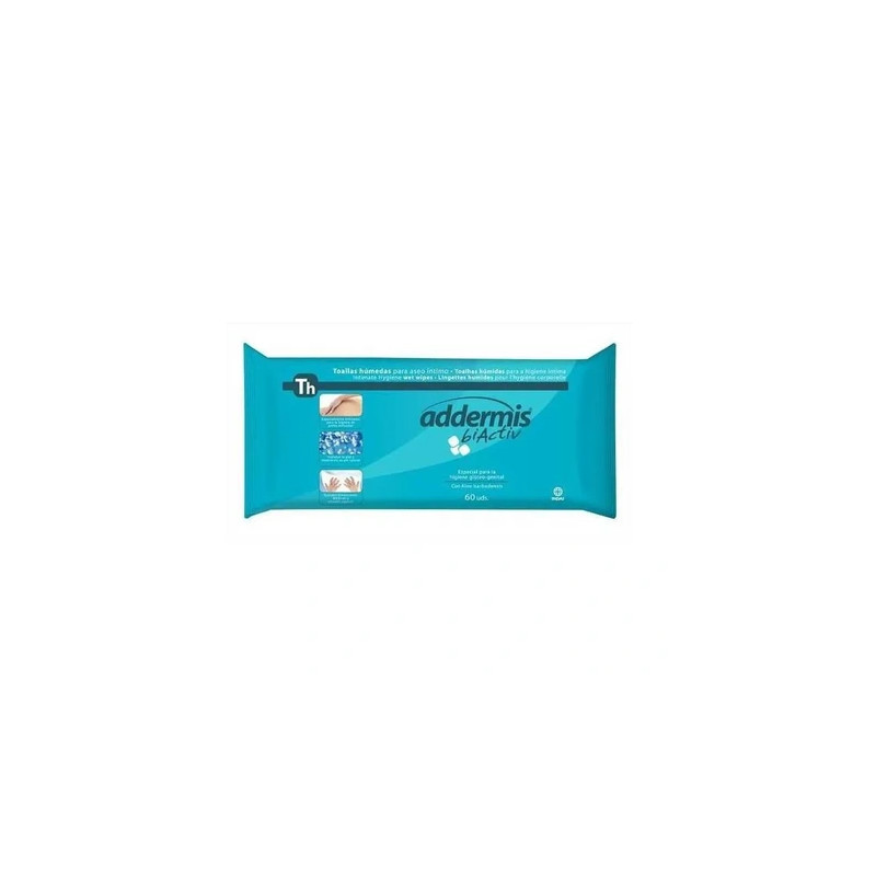 Aadermis Addermis Adult Wipes Aloe Vera 60 Units