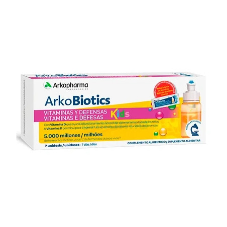 Arkopharma Arkobiotics Vitamin & Defence For Children 7 Doses