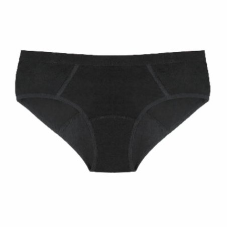 Enna Menstrual Panty Sporty Moderate Flow Black T152