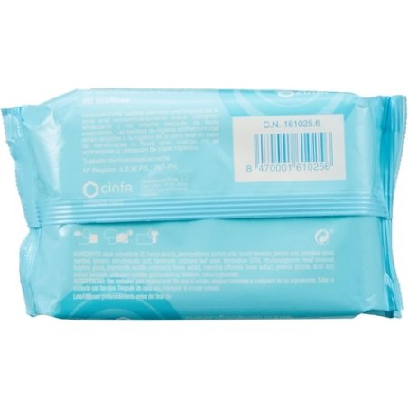 Hemosan Cinfa Hemorrhoids 60 Wipes
