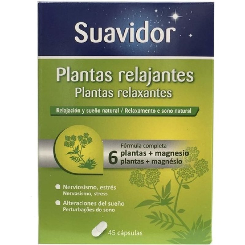 SUAVIDOR Relaxing Plants 45 Capsules