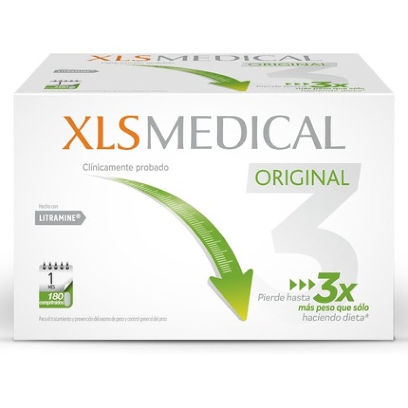 Xls Medical Original 1 Month Treatment 180 Tablets