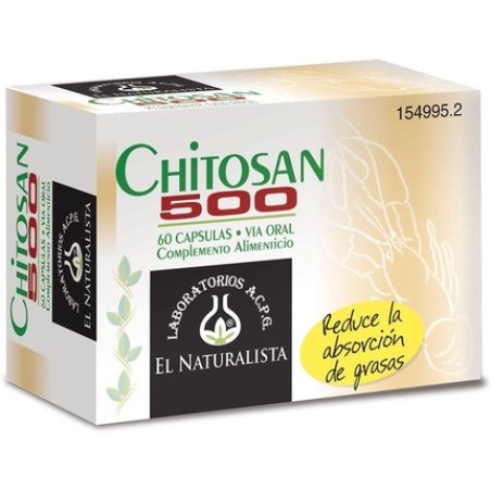 Chitosan 500mg 60 Capsules Naturalist