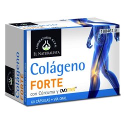 El Natural El Natural Collagen Forte With Turmeric And Ovomet 60 Capsules