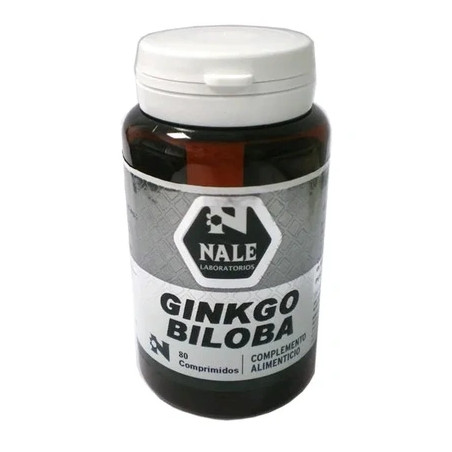 Nale Ginkgo Biloba 80 Tablets Herbal Supplement For Cognitive Support