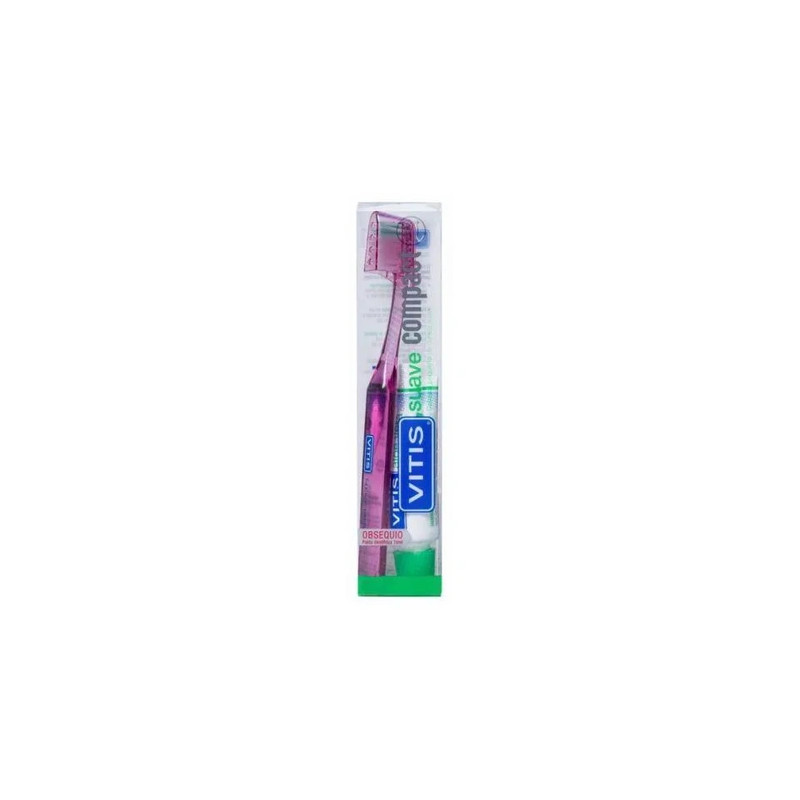 Vitis Vitis Compact Soft Toothbrush Aloe
