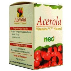 Acerola Vitamin C Capsules 45 Count
