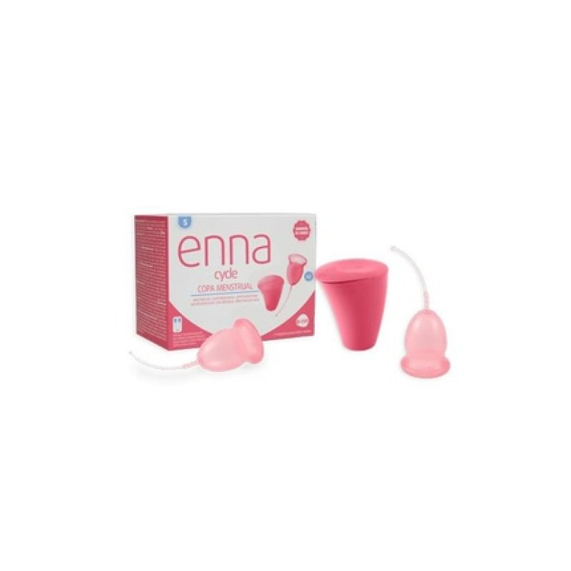Enna Enna Cycle Menstrual Cup Size S 2 Cups Sterilizer