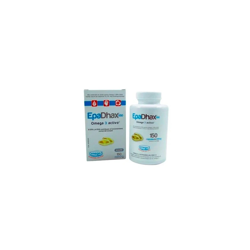 Epadhax Epadhax Omega 3 Active 550mg 150 Capsules