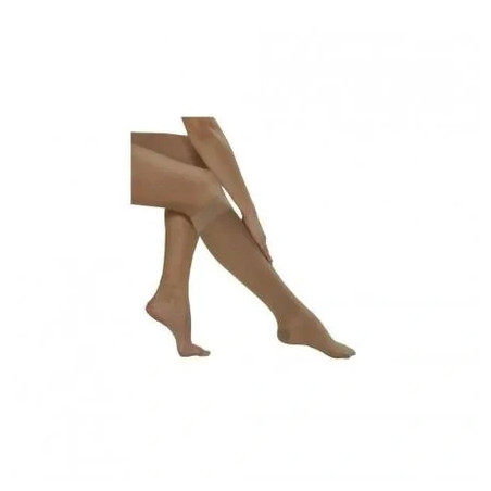 Medilast Medilast Short Sock With Toe Beige Size L