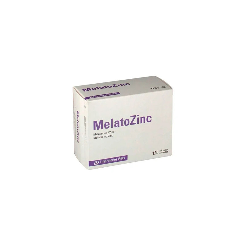 Laboratorio Vias Melatozinc 120 Capsules 1mg