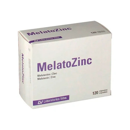 Laboratorio Vias Melatozinc 120 Capsules 1mg