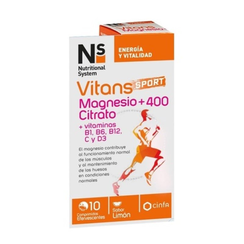 Ns Ns Vitans Magnesium 400 Citrate - Essential Mineral Supplement