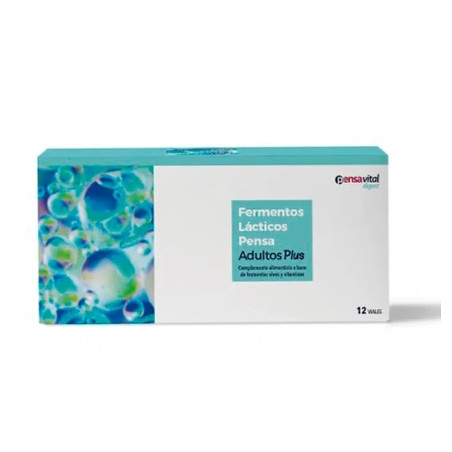 Pensavital Pensavital Lactic Ferments Adults Plus 12 Vials