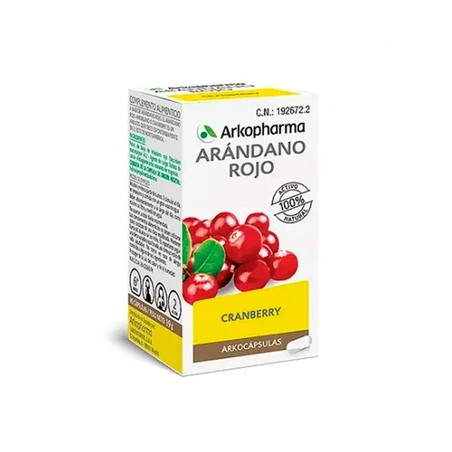 Arkopharma Arkopharma Arkocapsules Cranberry Cranberries 45 Capsules