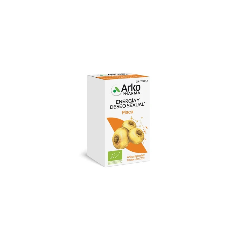 Arkopharma Arkopharma Arkocapsules Maca 40 Capsules