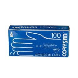 Corysan Corysan Latex Gloves Large Size 100 Units