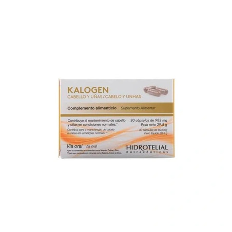 Hidrotelial Hidrotelial Kalogen Hair And Nails 30 Capsules