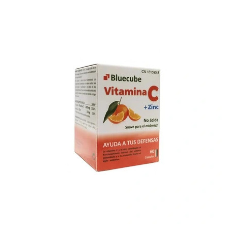 Bluecube Bluecube Vitamin C Zinc 60 Capsules