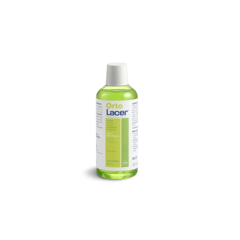 Lacer Ortholacer Mouthwash Lime Flavour 500ml