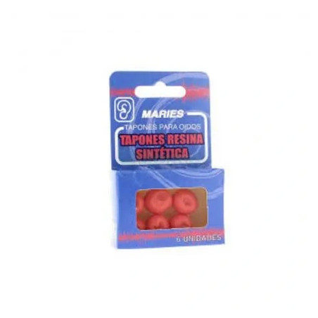 Maries Resin Ear Plugs 6 Units Prim