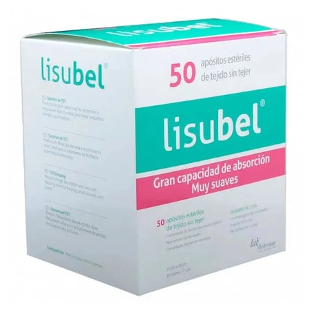 Lisubel Lisubel 50 Sterile Cloth Bandaids 10x10