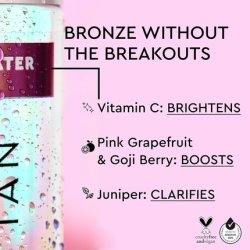 Tanologist Mini Self Tan Water Light Clear Travel Size Tanning Mist