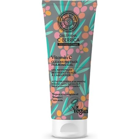 Siberica Professional Oblepikha Cberrica Cleansing Foam With Vitamin C 75ml