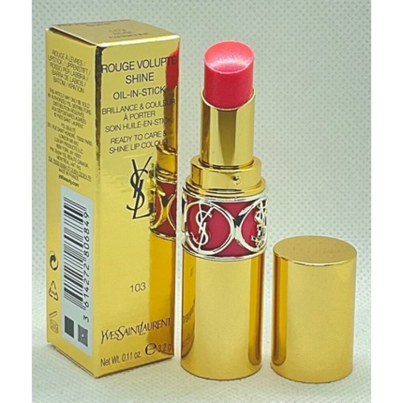 Yves Saint Laurent Rouge Volupte Shine 103 Rose Parisienne 3.2g Lipstick