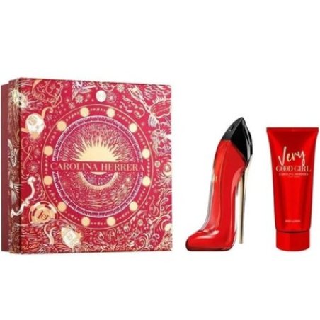 Very Good Girl Set Eau De Parfum Spray 80ml with Body Lotion
