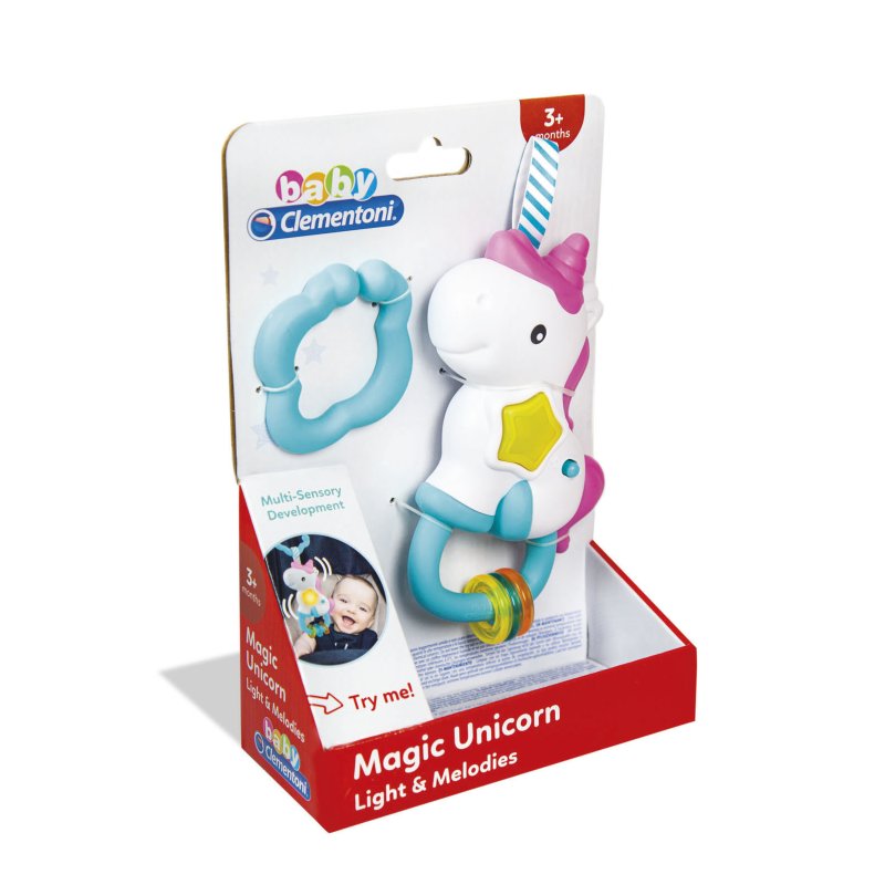 Clementoni Interactive Unicorn rattle