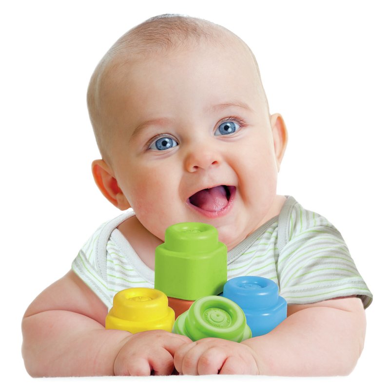 Clementoni Clemmy Sac souple 40 cubes