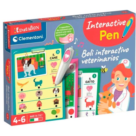 Interactive veterinary pen