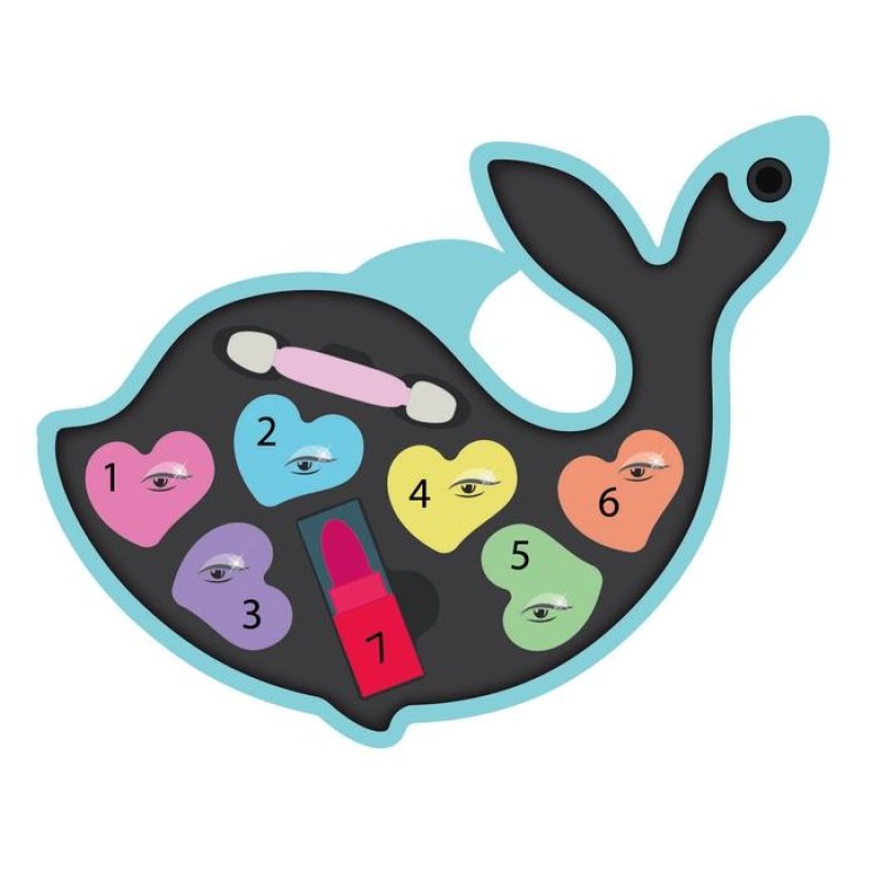 Clementoni Crazy Chic Palette de maquillage Dauphin - Lovely make up