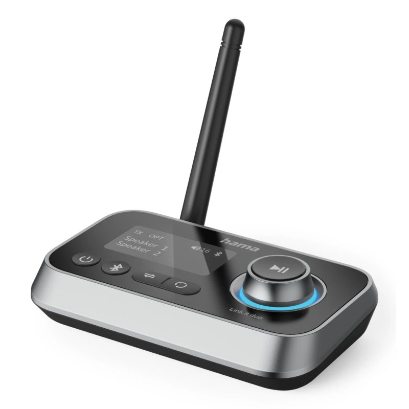 Hama Adaptateur Bluetooth 00205322 / Link.it duo Noir