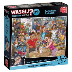 Wasgij - Mystery 29-Donation Debacle! (1000 pieces) (1110100513)