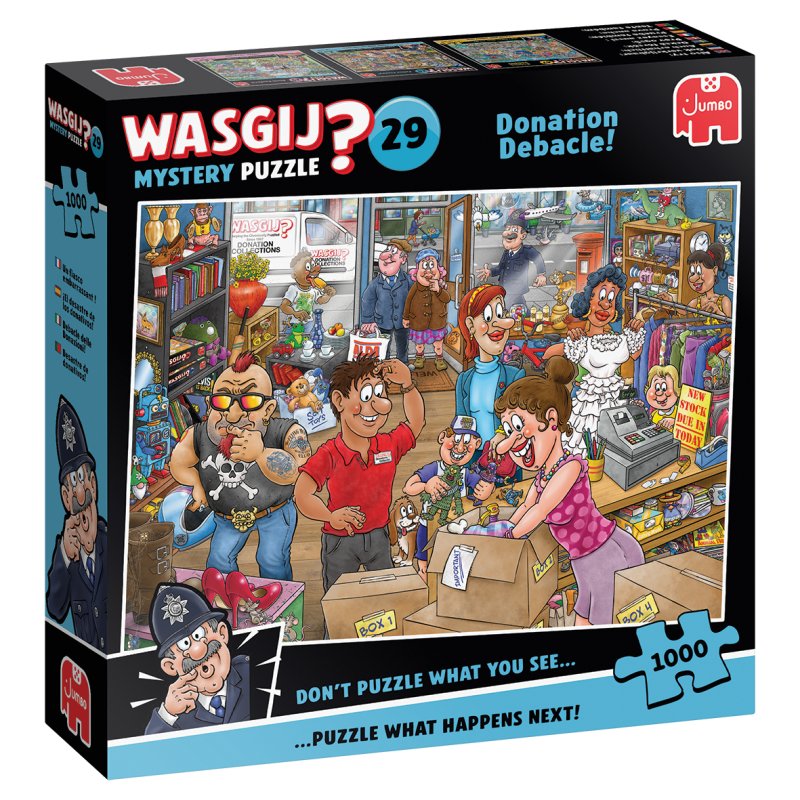 Wasgij Mystery 29 - Donation Debacle! (1000 pieces)