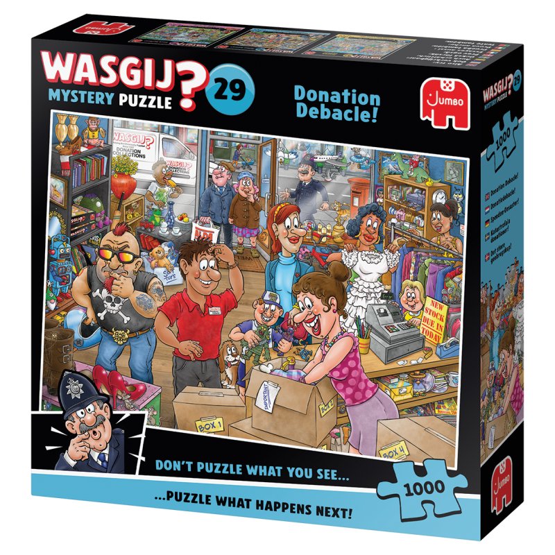 Wasgij Mystery 29 - Donation Debacle! (1000 pieces)