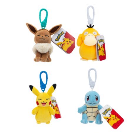 Pokémon - Plush Clip On Assorted (95177-13)