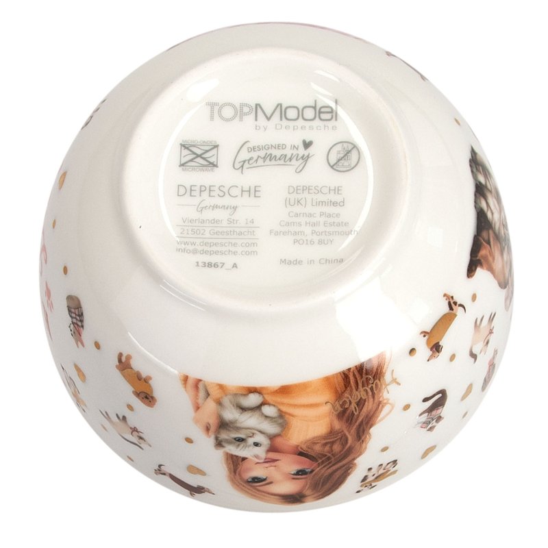 TOPModel - Cereal Bowl FUR EVER FRIENDS