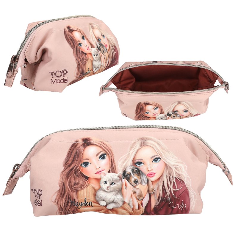 TOPModel FUR EVER FRIENDS Trousse à crayons Zinc, Polyester, Métal Multicolore